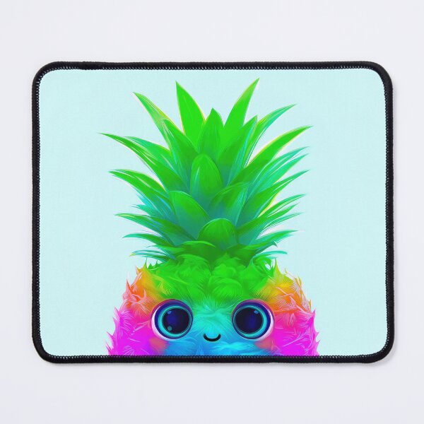 Item preview, Happy Neon Pop Pineapple designed and sold by SQSHD-Pineapple.