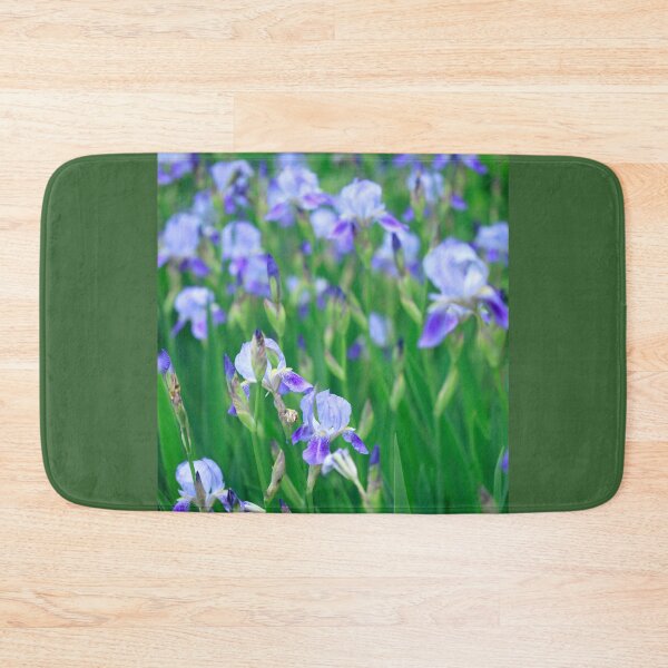 Item preview, Purple flowers on nature background designed and sold by olena2552.