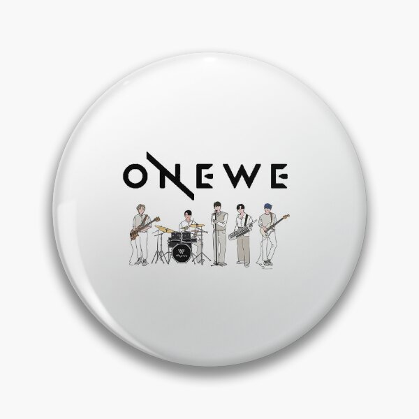 Item preview, ONEWE Band Line Art Illustration designed and sold by hangeulstudio.