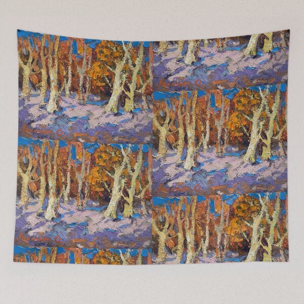 Item preview, Oleksiy Ivanyuk: The Forest Was Covered in Snow designed and sold by ukrainianvin.