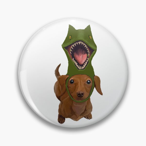 Item preview, Dino Daschund Puppy designed and sold by GillianTapping.
