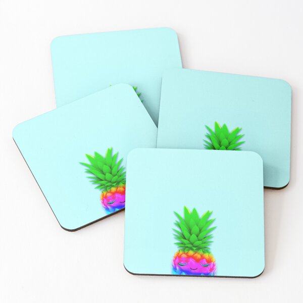 Item preview, Sleepy Neon Pop Pineapple designed and sold by SQSHD-Pineapple.