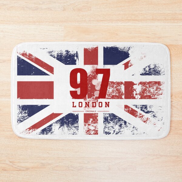 Item preview, Vintage Distressed Union Jack London 97 Graphic Design designed and sold by CharlieDesings.