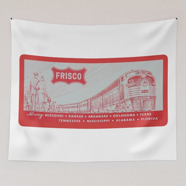 Item preview, Vintage Frisco Railroad - Special Streamliners designed and sold by QuayTradingCo.