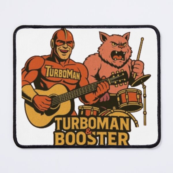 Item preview, Turboman and booster designed and sold by Invadingtoaster.