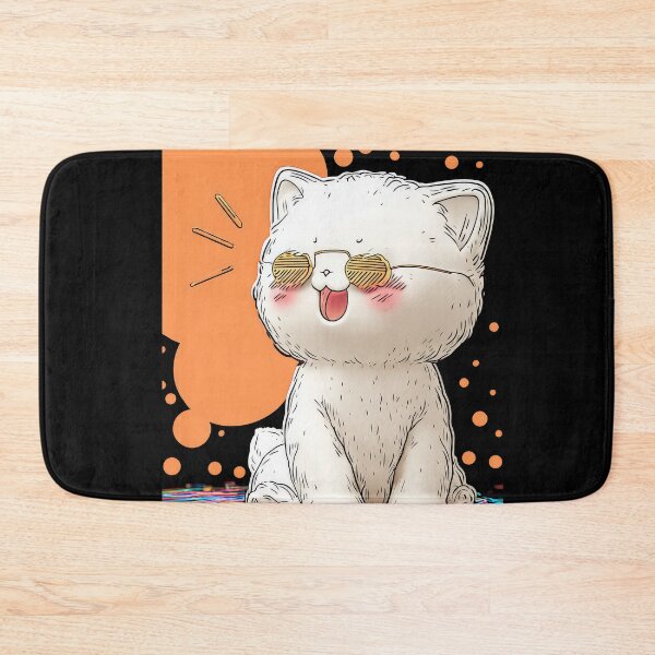 Item preview, Cute Comic Kitten with Speech Bubble Illustration designed and sold by Grafititee.