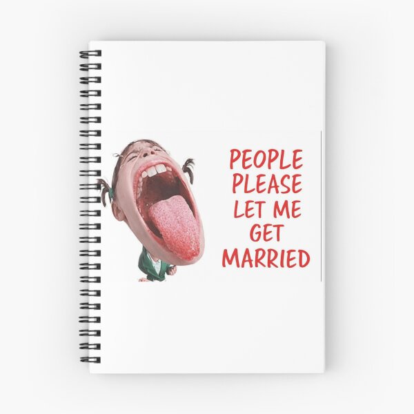 Item preview, People Please Let Me Get Married – Funny Meme Illustration designed and sold by sami88art.