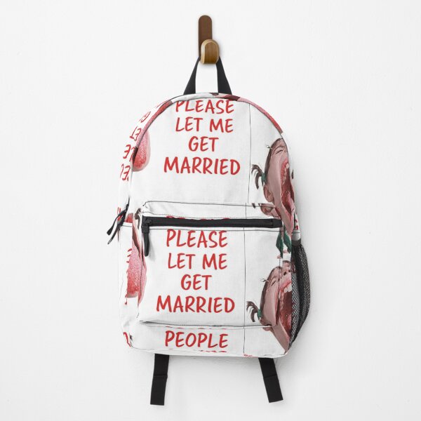 Item preview, People Please Let Me Get Married – Funny Meme Illustration designed and sold by sami88art.