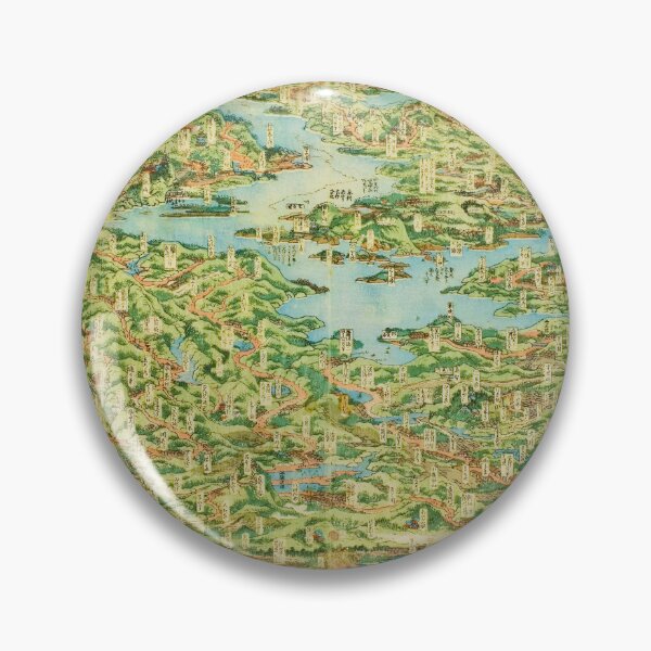 Item preview, Panoramic Map of the Tokaido Road - Vintage Hokusai Art designed and sold by Open Canvas.