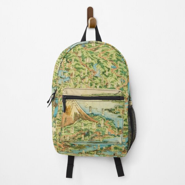 Item preview, Panoramic Map of the Tokaido Road - Vintage Hokusai Art designed and sold by Open Canvas.