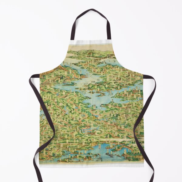 Item preview, Panoramic Map of the Tokaido Road - Vintage Hokusai Art designed and sold by Open Canvas.
