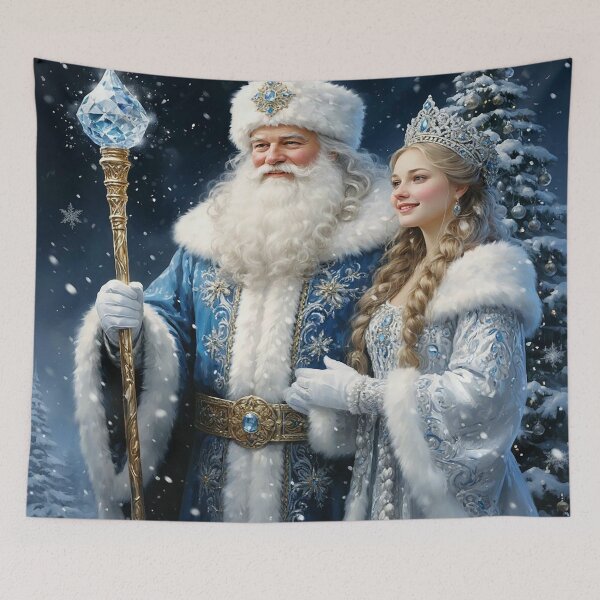 Item preview, Winter Magic of Father Frost and Snow Maiden ❄️✨ designed and sold by AmetistLight.
