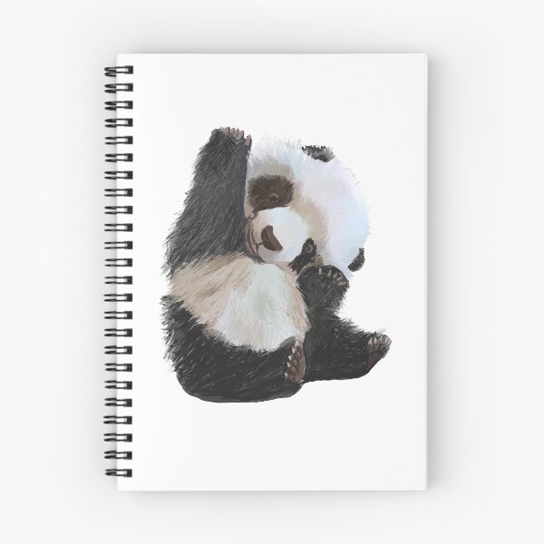 Item preview, 'Hi' Baby Panda (blue)  designed and sold by GillianTapping.
