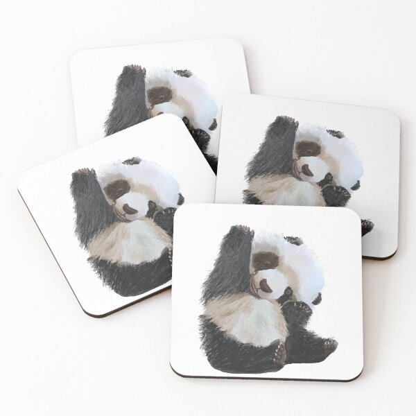 Item preview, 'Hi' Baby Panda (blue)  designed and sold by GillianTapping.