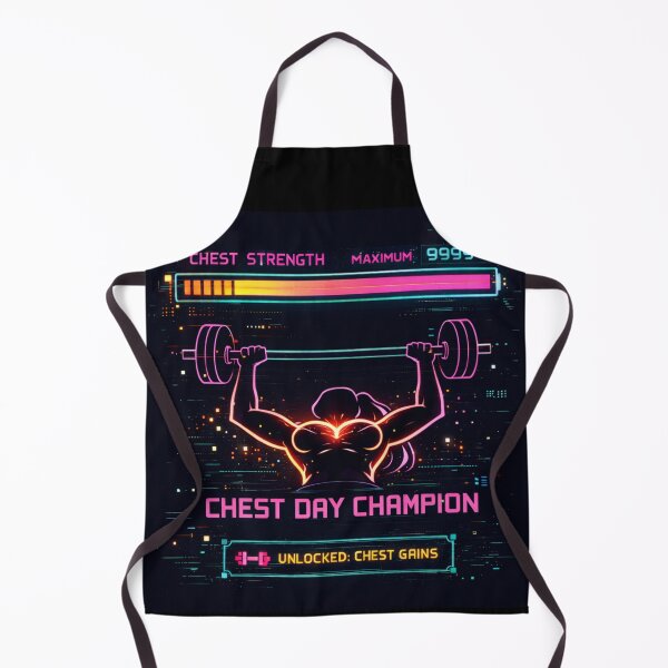 Item preview, Chest Day Champion Women Gaming - Maximum Strength Level designed and sold by ZenyxWear.