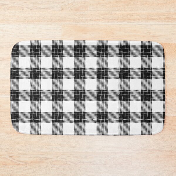 Item preview,  Black White Flannel Twill Gingham  designed and sold by PatternTitan.