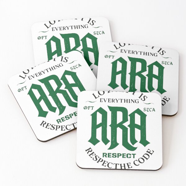 Item preview, Loyalty is everything - ARA Respect Code- Streetwear Wall Art T-Shirt designed and sold by TheNameCraftery.