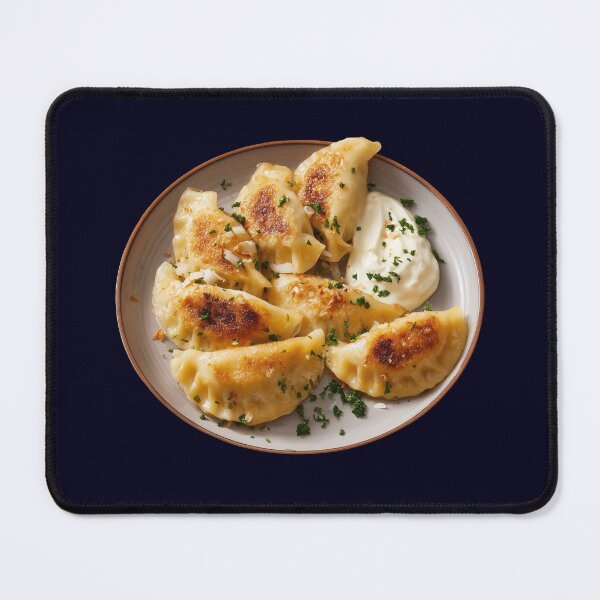 Item preview, Golden Pan-fried Pierogi designed and sold by Bluepineart.