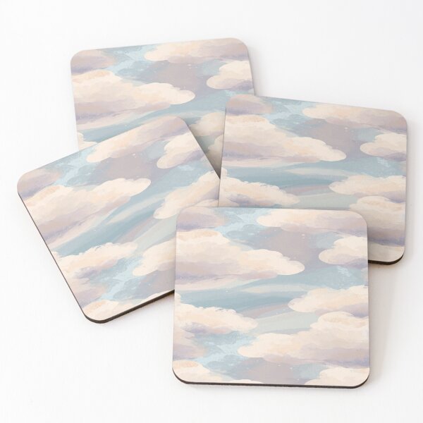 Item preview, Pastel Cloud Abstract Pattern for Phone Case – Soft Aesthetic Design designed and sold by mari0n980.