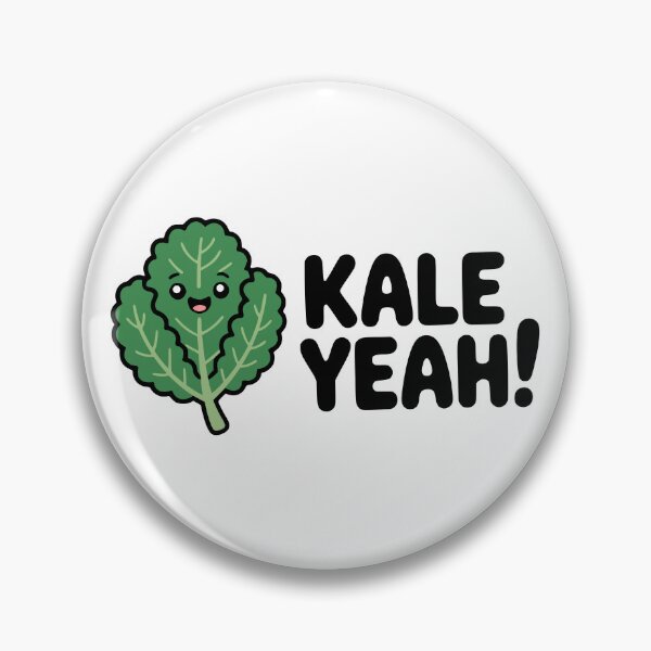 Item preview, Kale Yeah! Cute Kale Pun designed and sold by PMCreative.
