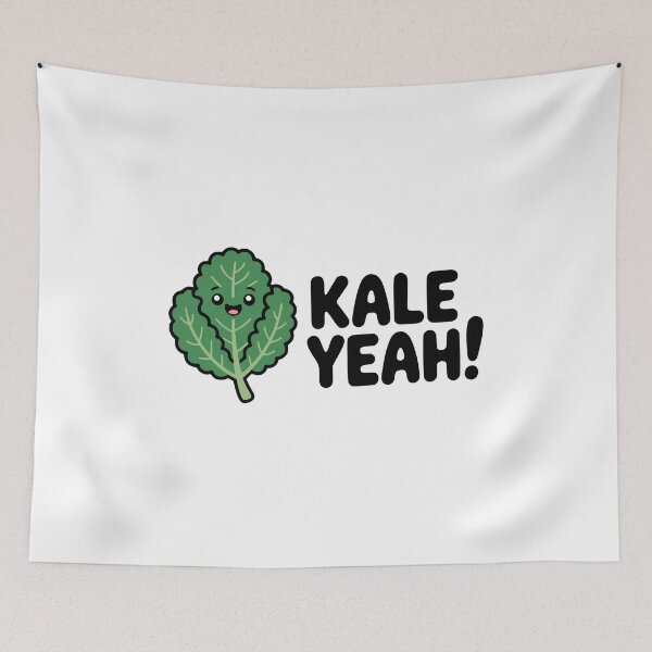 Item preview, Kale Yeah! Cute Kale Pun designed and sold by PMCreative.