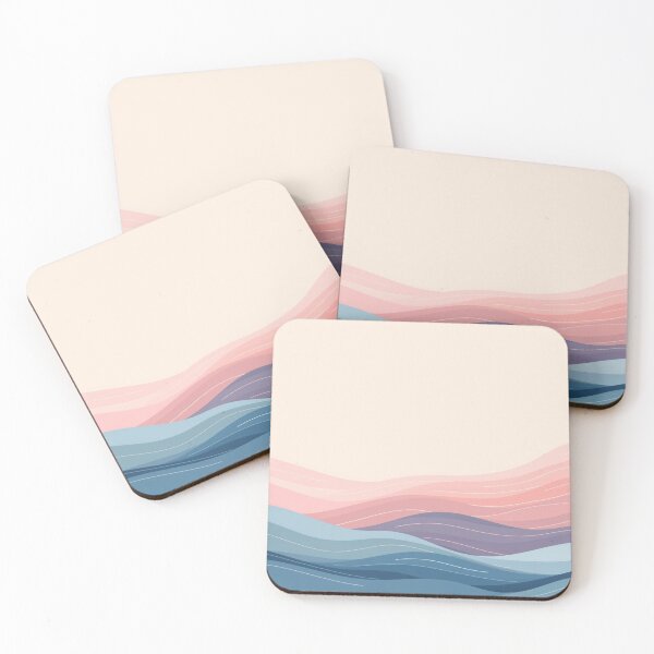 Item preview, Pastel Wave Line Pattern for Phone Case – Soft Aesthetic Design designed and sold by mari0n980.