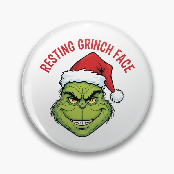 Item preview, Resting Grinch Face Santa Hat - Funny Christmas Gift designed and sold by wellie-chic.