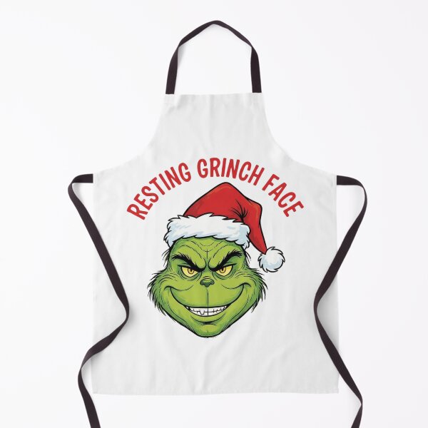 Item preview, Resting Grinch Face Santa Hat - Funny Christmas Gift designed and sold by wellie-chic.