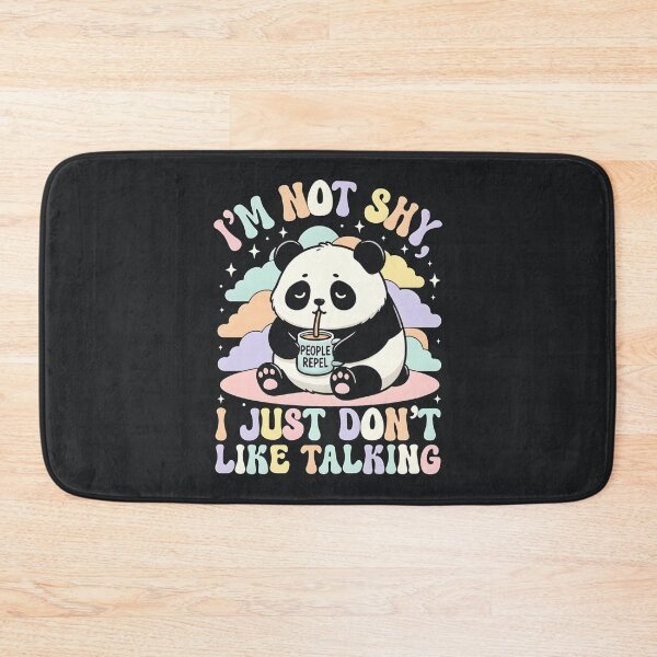 Item preview, Not Shy Just Quiet – Introvert Funny Personality Sarcastic Statement designed and sold by Taans-Creation.