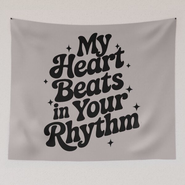 Item preview, My Heart Beats in Your Rhythm designed and sold by Art-Arcade6.