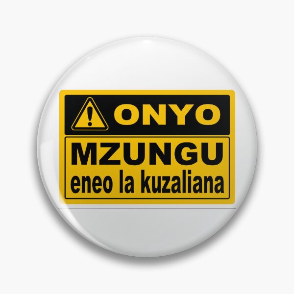 Item preview, Mzungu; Breeding Area; Swahili; designed and sold by StickerApe.