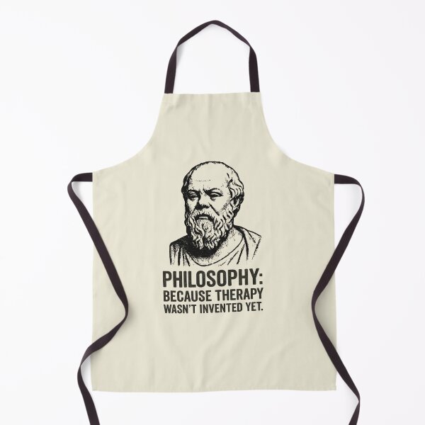 Item preview, Socrates Philosophy Shirt - Philosophy: Because Therapy Wasn’t Invented Yet.( Socrates Meme Collection). designed and sold by SaraSumi.