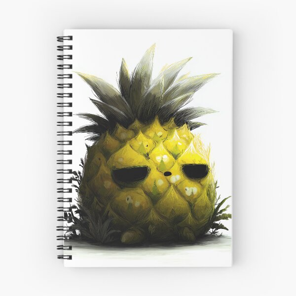 Item preview, Sleepy Grunge Cartoon Pineapple designed and sold by SQSHD-Pineapple.