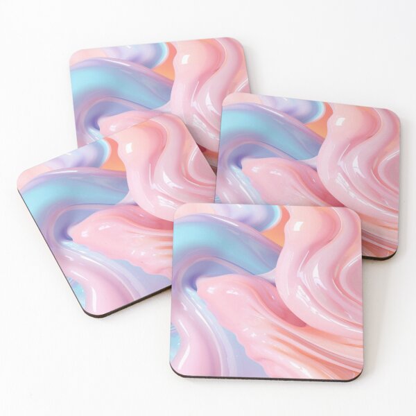 Item preview, Pastel Liquid Gradient Abstract Pattern for Phone Case – Soft Aesthetic Design designed and sold by mari0n980.