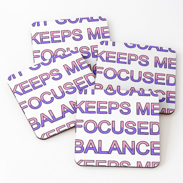 Item preview, My Goals  Keeps Me  Focused  Balance  Keeps Me  Well designed and sold by TheIconSmith.
