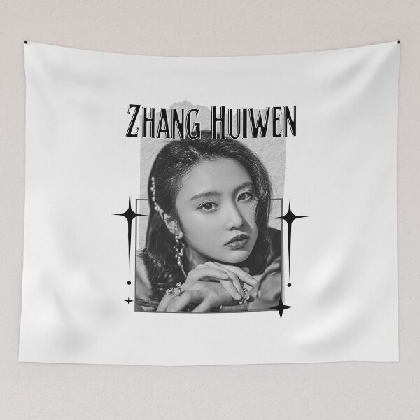 Item preview, Zhang Huiwen (张慧雯) Chinese Actress Art Chinese Celebrity IllustrationScrapbook Collage Cozy Y2K Vintage Design designed and sold by HELL0WBELLO.