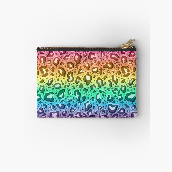 Item preview, Rainbow Gradiant With Rainbow Pastel Cheetah Leopard Print designed and sold by Goolsby-Designs.