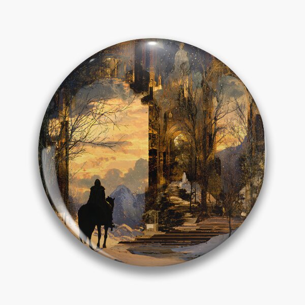 Item preview, Castle of Illusion | Surreal Mystical Wall Art designed and sold by Stoneflower-Art.