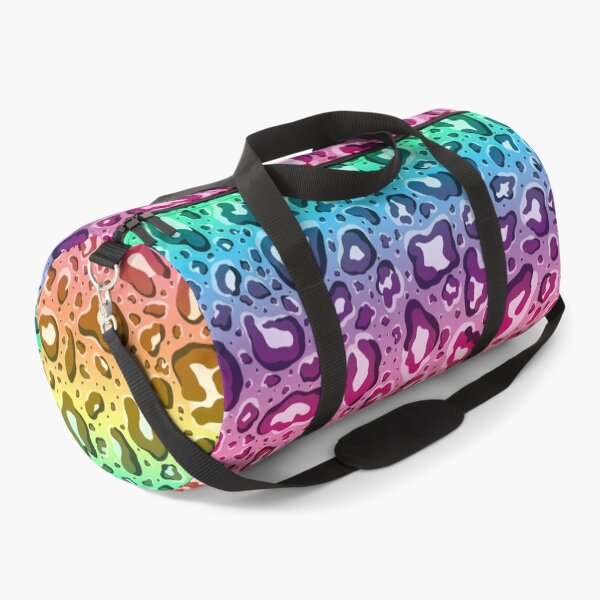 Item preview, Rainbow Gradiant With Rainbow Pastel Cheetah Leopard Print designed and sold by Goolsby-Designs.