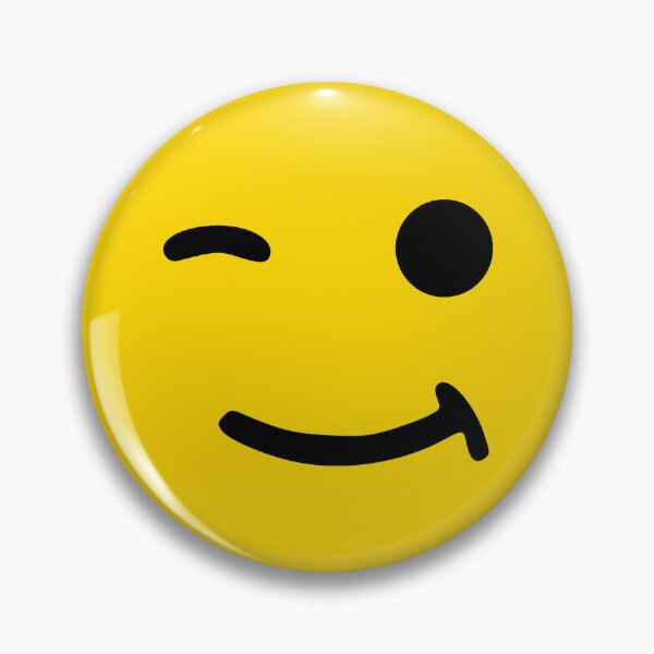 Item preview, Brick Face - wink eye smiley face designed and sold by tonylau81.