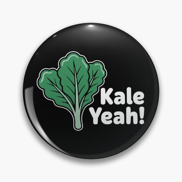Item preview, Kale Yeah! Funny Vegetable Pun designed and sold by PMCreative.