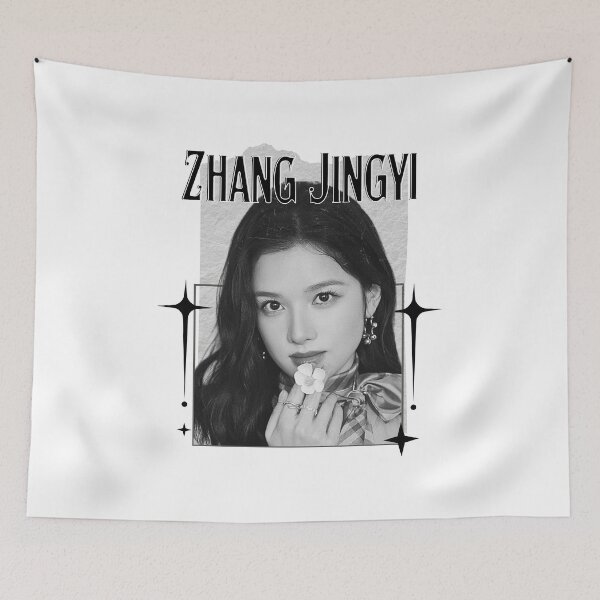 Item preview, Zhang Jingyi (张婧仪) Chinese Actress Art Chinese Celebrity IllustrationScrapbook Collage Cozy Y2K Vintage Design designed and sold by HELL0WBELLO.