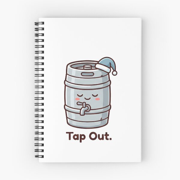 Item preview, Funny Tap Out Sleeping Beer Keg designed and sold by k3rstman1.