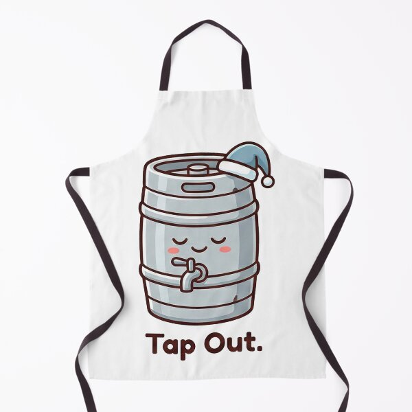 Item preview, Funny Tap Out Sleeping Beer Keg designed and sold by k3rstman1.