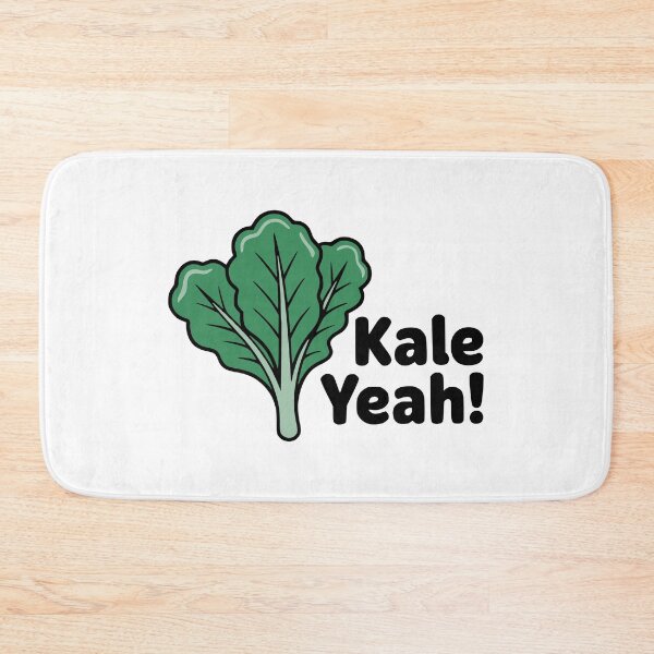 Item preview, Kale Yeah! Cute Vegetable Pun designed and sold by PMCreative.