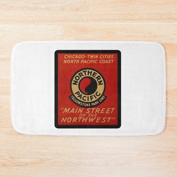 Item preview, Vintage Northern Pacific Railroad - Main Street Of The Northwest designed and sold by QuayTradingCo.