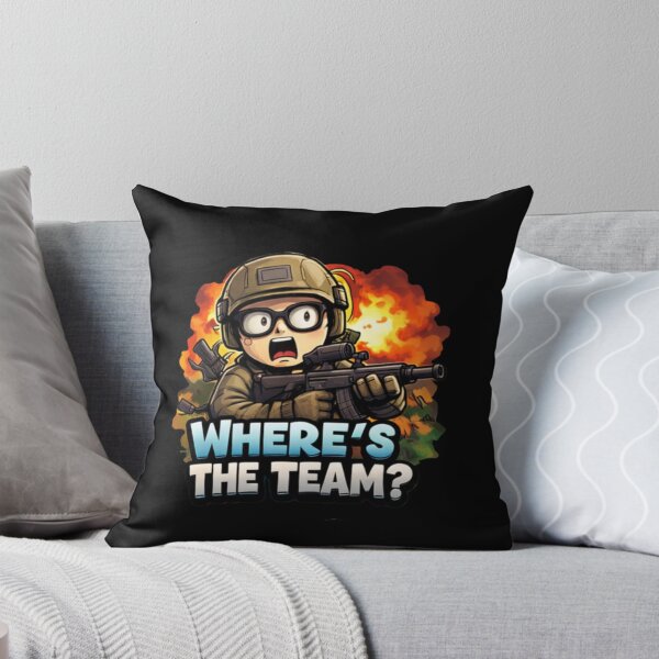 Artikelvorschau, Wo ist das Team? Lustiger FPS-Spieler entworfen und verkauft von Al-Ziyyel Studio✨.