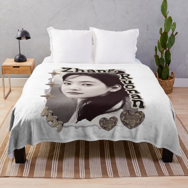 Item preview, Copy of Zhang Miaoyi (张淼怡) Chinese Actress Art Chinese Celebrity Illustration Scrapbook Collage Cozy Y2K Vintage Design designed and sold by HELL0WBELLO.