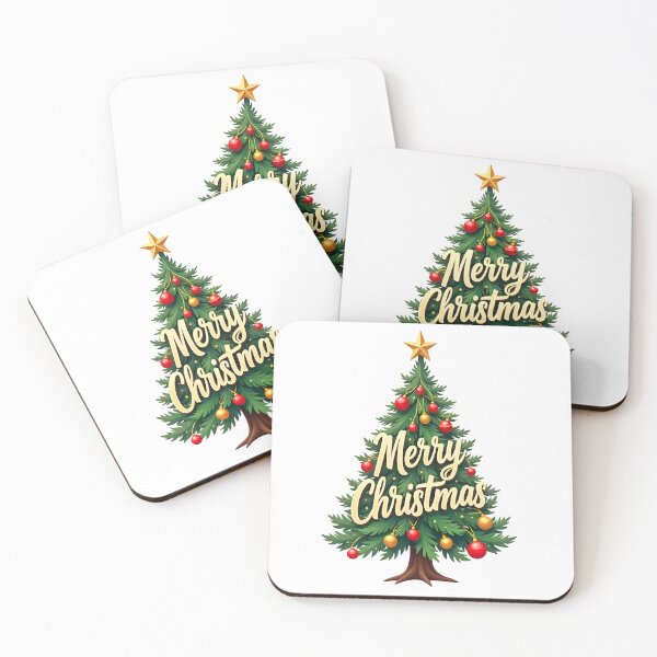 Item preview, Merry Christmas Tree Decorated designed and sold by GlamOvira.