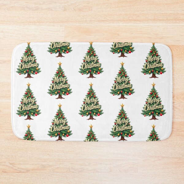 Item preview, Merry Christmas Tree Decorated designed and sold by GlamOvira.